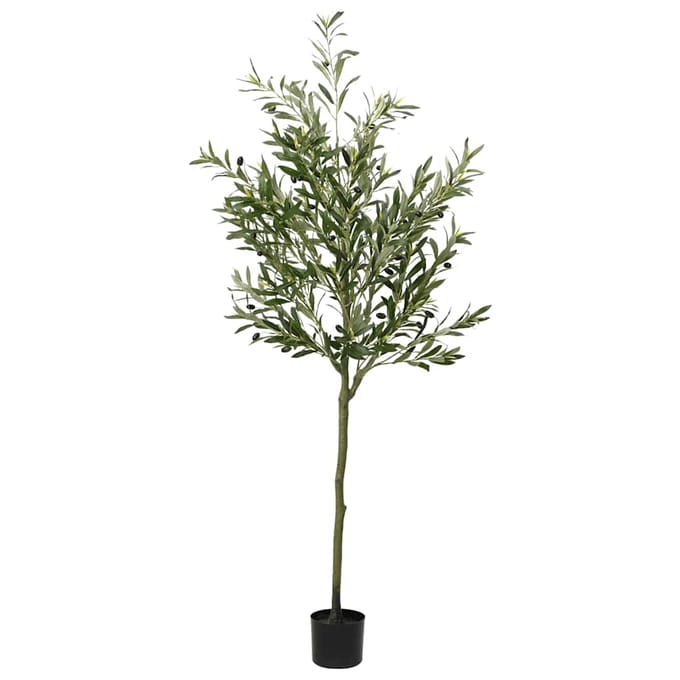vidaXL - Kunstolijfboom - 700 - blaadjes - 165 - cm - groen