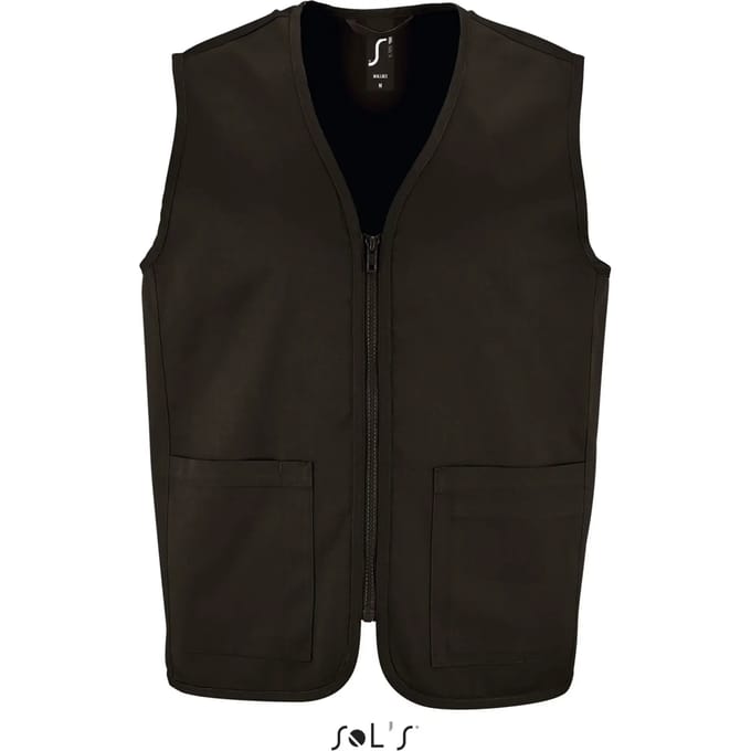 SOL'S Unisex Bodywarmer Wallace L02110 - Black - 3XL