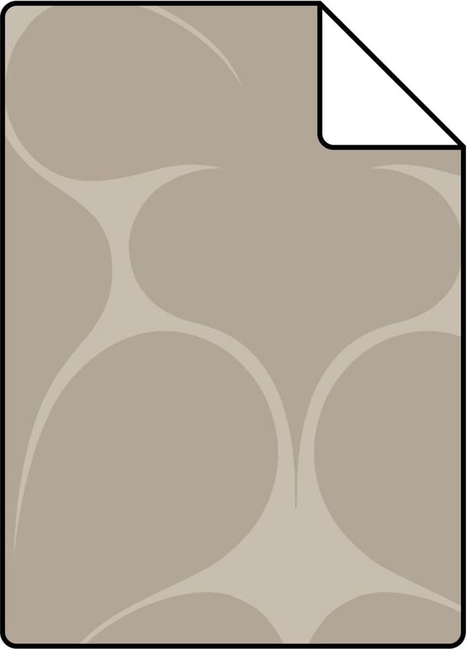 Proefstaal Origin Wallcoverings behang ornamenten beige - 26.5 x 21 cm - 347922-S