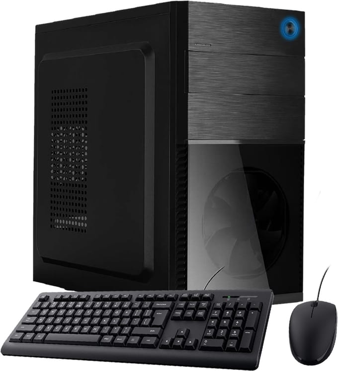 Intel Compleet PC + Muis & Toetsenbord | Intel Core i7 | 16 GB DDR4 | 1 TB SSD | RTX 3050 | Windows 11 Pro + WiFi & Bluetooth
