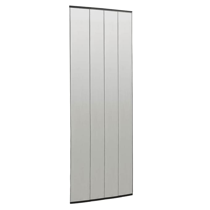 vidaXL - Vliegengordijn - 100x220 - cm - polyester - mesh - zwart