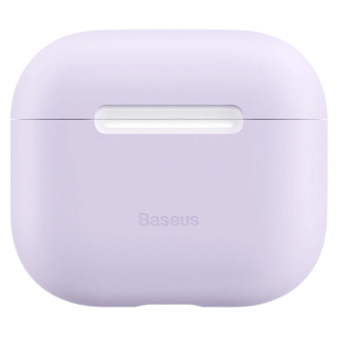 Baseus Super Thin Silica AirPods 3 Hoesje Paars