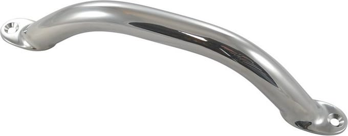 Handgreep RVS met kleine voetplaat - Lengte 340 mm