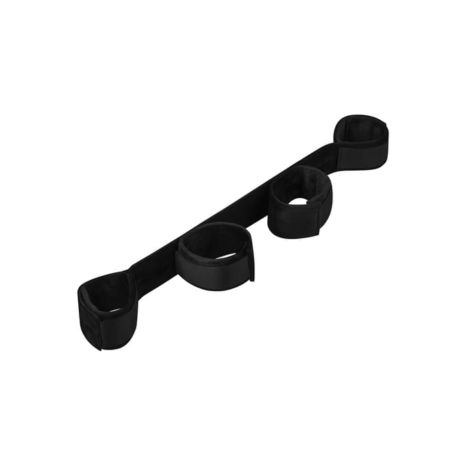 Rimba - Spreader Bar - spreidstang Met vier Boeien - Zwart