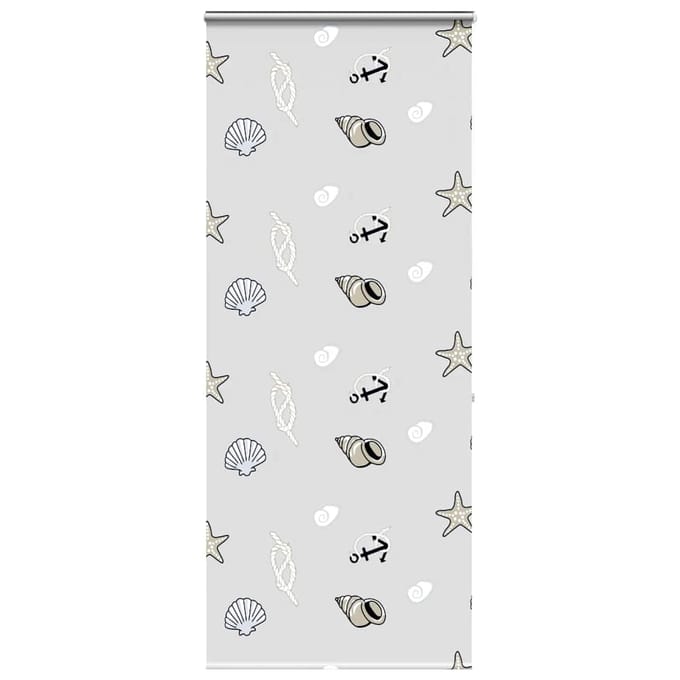 vidaXL - Doucherolgordijn - met - cassette - 90x240 - cm - stofbreedte - 86 - cm
