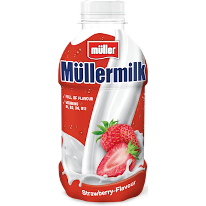 Milk strawberry