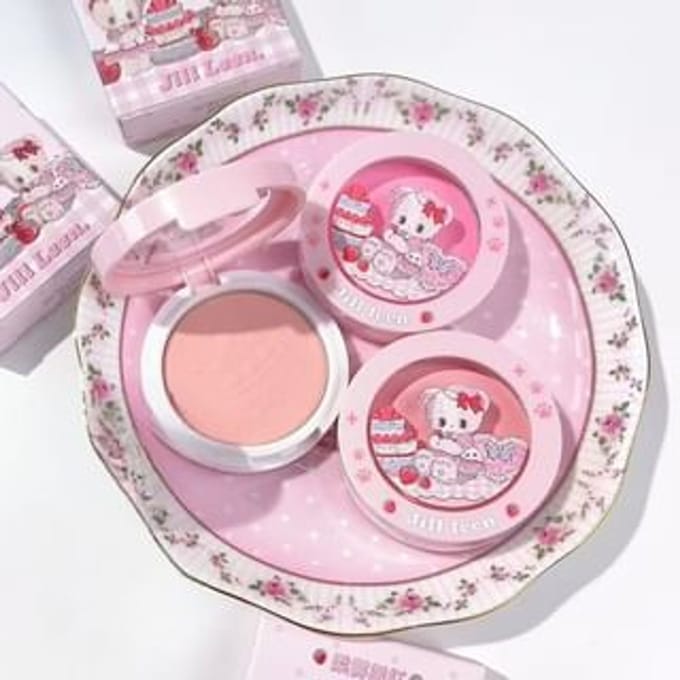JILL LEEN - Soft Matte Blush Strawberry Bear Edition - 5 Colors #18 Dreamy Purple - 3g