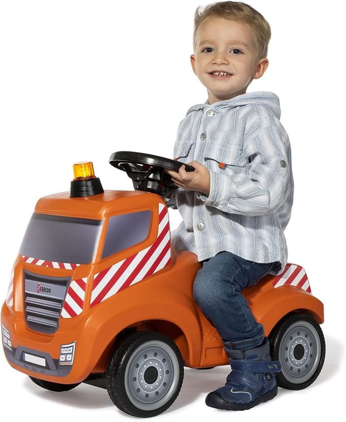 Loopwagen voor Kinderen 1,5-4 Jaar met Knipperlicht en Sirene