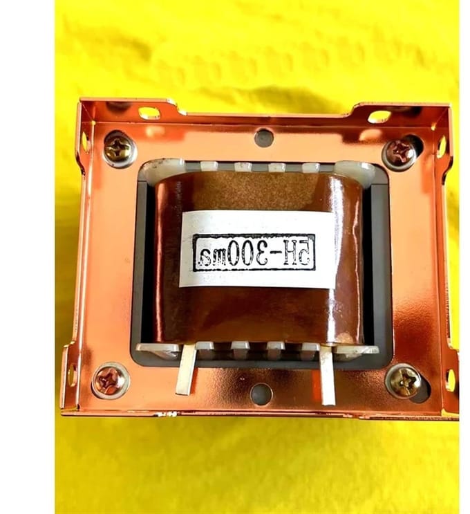 Buizenversterker Transformator - Remspoel Inductor - Audio Versterking - Puur Koper EI66 - 70x60x60 mm - Koperkleurig