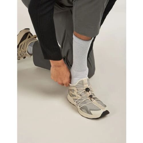 Icebreaker Merino Hike+ Heavy Crew Halfhoge Sokken Heren (Maat - M, Kleur - Ether/Alloy)