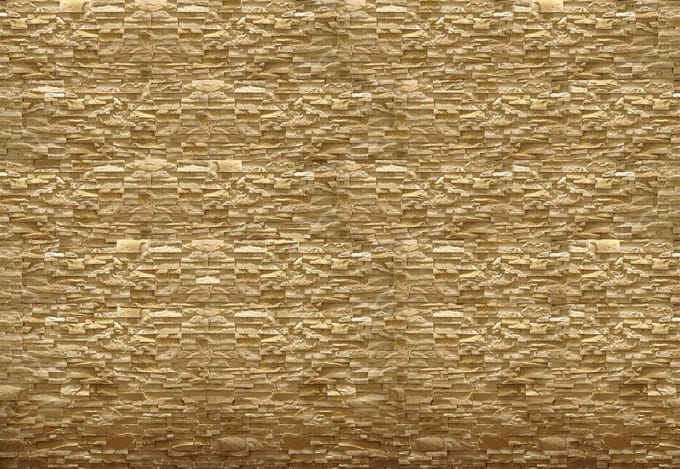 Fotobehang Stone Wall | XL - 208cm x 146cm | 130g/m2 Vlies