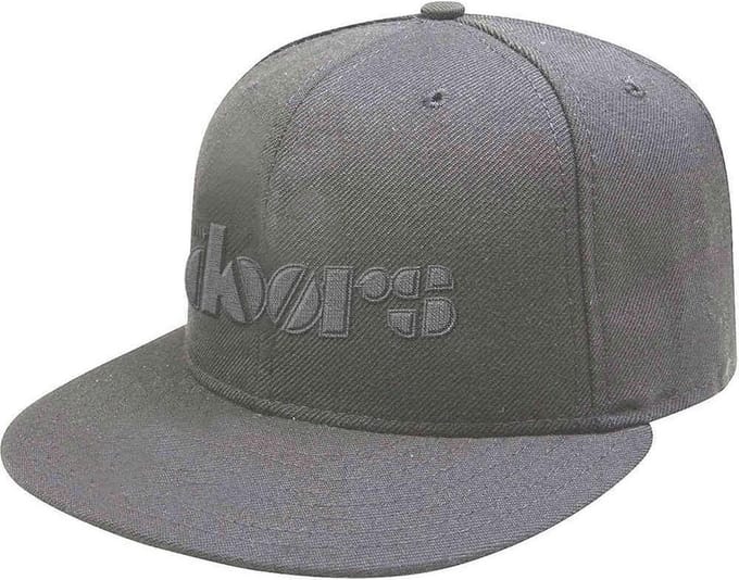 The Doors - Logo Snapback Pet - Grijs