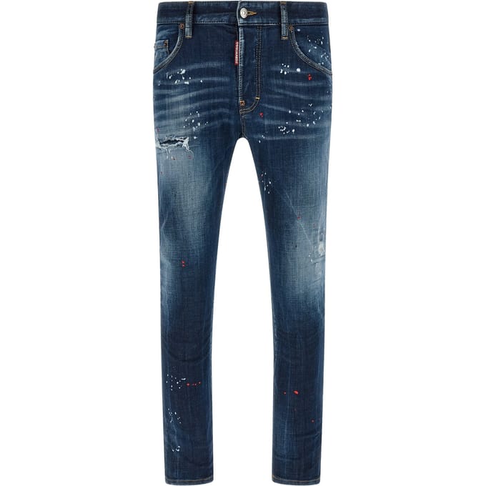 Dsquared² Blauwe Katoenen Jeans Denim