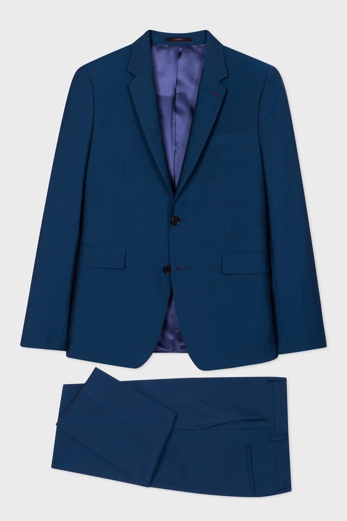 Paul Smith Slim Fit 2btn Suit Navy Taglia: 54 | Pantaloni da completo Outlet | Uomo | Blu