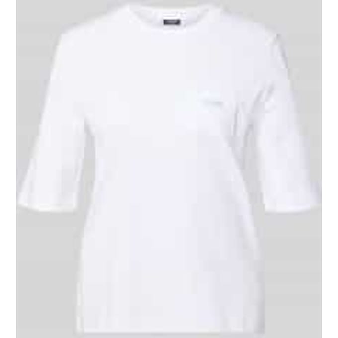 regular fit t-shirt met borstzak model 'Tonja'