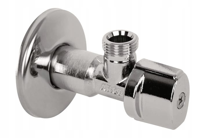 Robinet d'angle à boisseau sphérique 1/2” x 1/2'' pour robinet de machine à laver WC Arco NOV92MAC