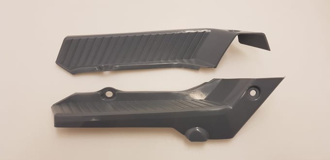 SMP - Voetkappen set HONDA CAMINO replica 1/1 - kleur GRIJS