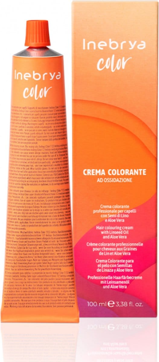 Permanent Dye Inebrya Nº 1 Pure Black 100 ml