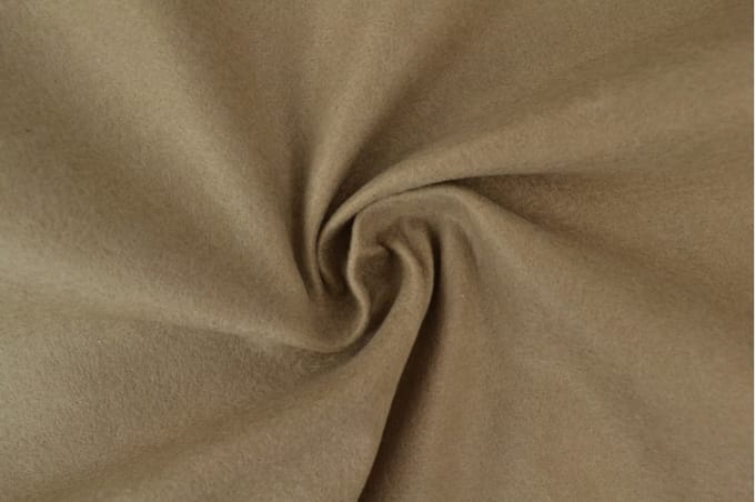 Vilt stof - 3mm dik vilt - 1 meter - Per meter - Taupe