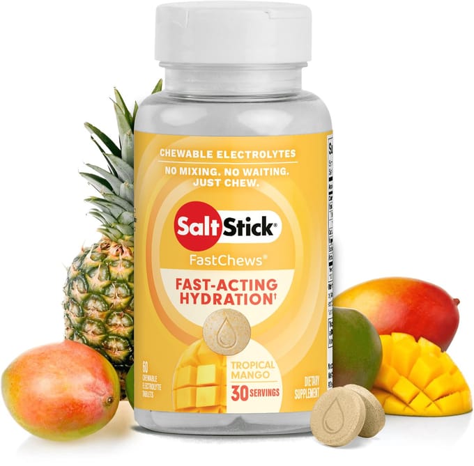 Saltstick Fastchews - Electrolyte - Tropical Mango - 60 stuks
