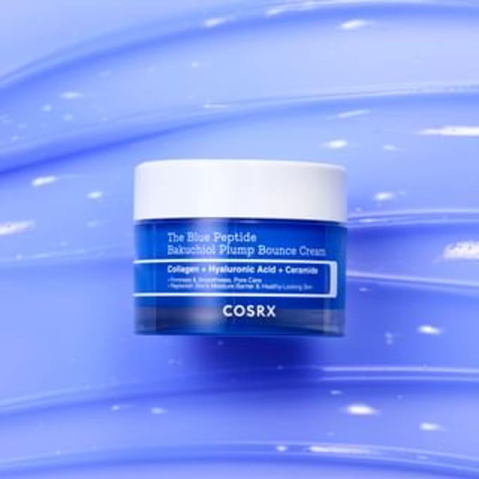 COSRX The Blue Peptide Bakuchiol Plump Bounce Cream - Anti-Aging Dag & Nachtcrème - Met Peptiden & Bakuchiol - Glass Skin Glow