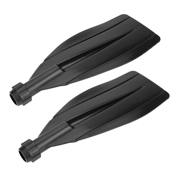 1 Paar Duurzame Kajak Kano Peddel Blad Blad Riem Vervangingsaccessoires Zwart black
