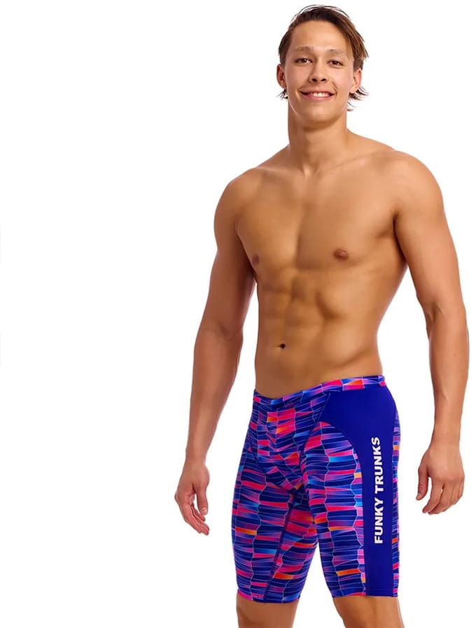 Funky Trunks Fts003m72222 Training Jammer Blauw AUS 40 Man