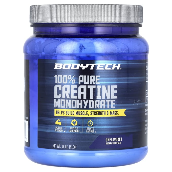 Monohydrate de Créatine 100% Pure, Non Aromatisé, 510G (18 oz)