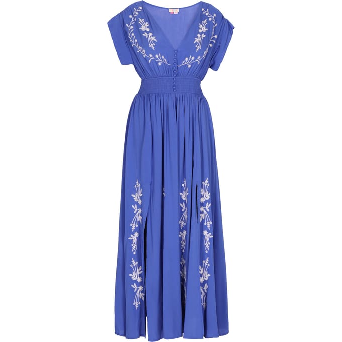 IZIA Jurk Dames KONING BLAUW