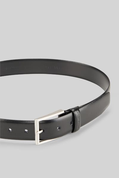 Strellson Riem Leer - Jongens - 80 cm - black