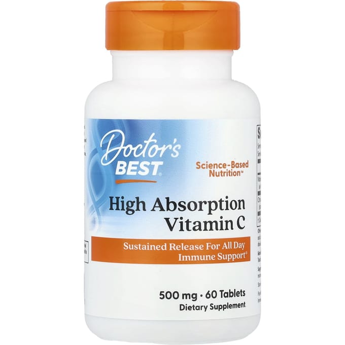 PureWay-C Sustained Release vitamine C (60 tabletten) - Doctor's Best