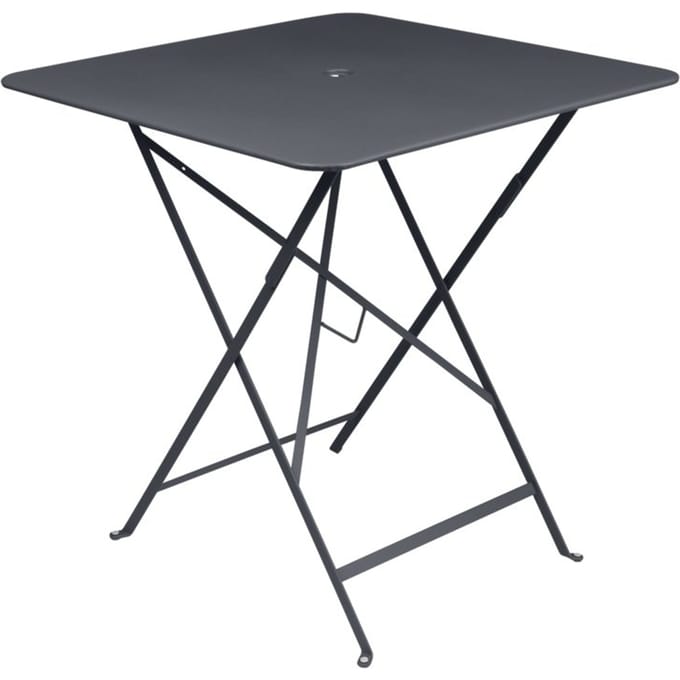 Fermob BISTRO klaptafel vierkant - 47 antraciet mat - 71 x 71 cm