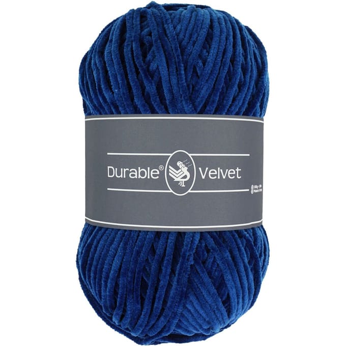 Durable Velvet - 370 jeans - Chenille Garen