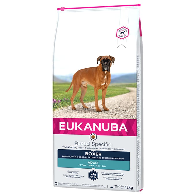 Eukanuba Boxer - Breed Specific - Kip - Hondenvoer - 12 kg