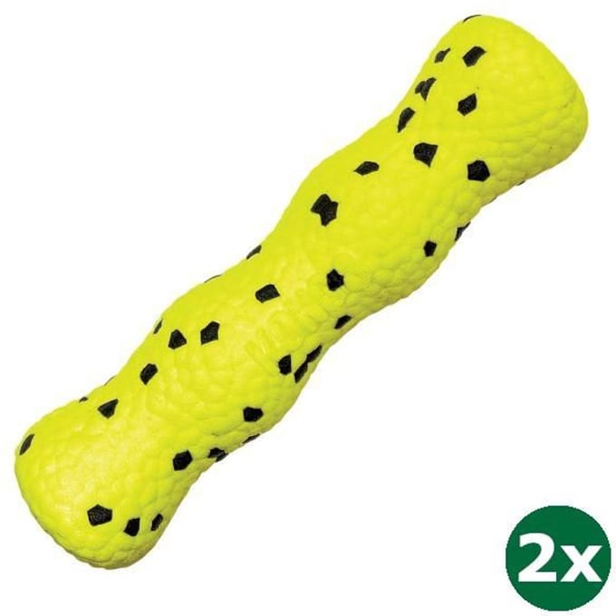 Kong reflex stick geel 2x 21x5x5 cm