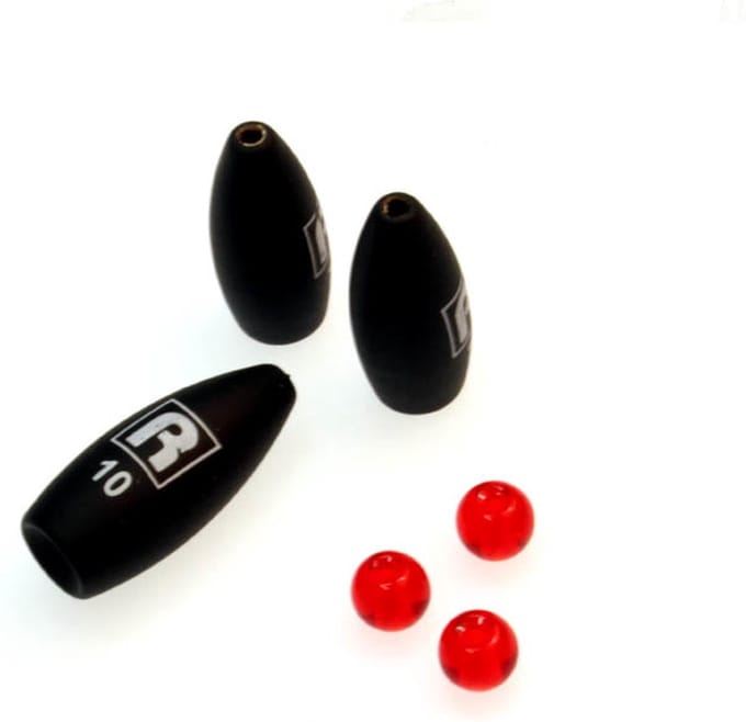 Rozemeijer Bullet Weights Incl Glasparels Black / 7g