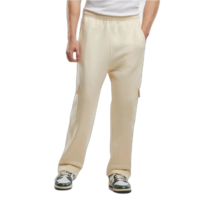 Urban Classics - Cargo Heren joggingbroek - 4XL - Creme