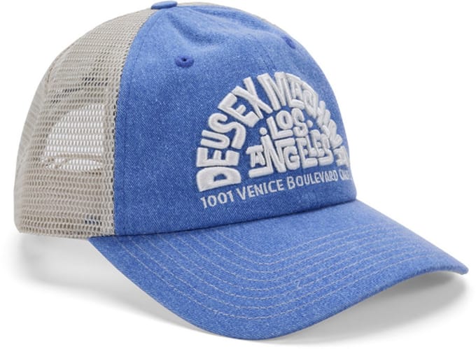 DEUS Los Angeles Address Trucker Cap - Bonnie Blue