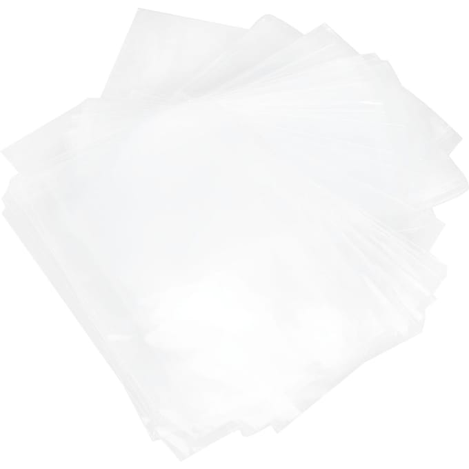 100 Stuks IJszakjes Transparant Rechthoekig Vorm Snoep Chocolade Zakjes voor Thuis Bruiloft white