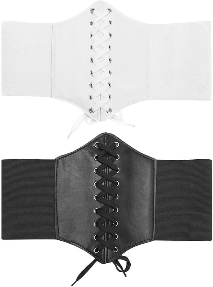 Dailygoods- Elastische Riem - 2 Stuks - Verstelbare Tailleband