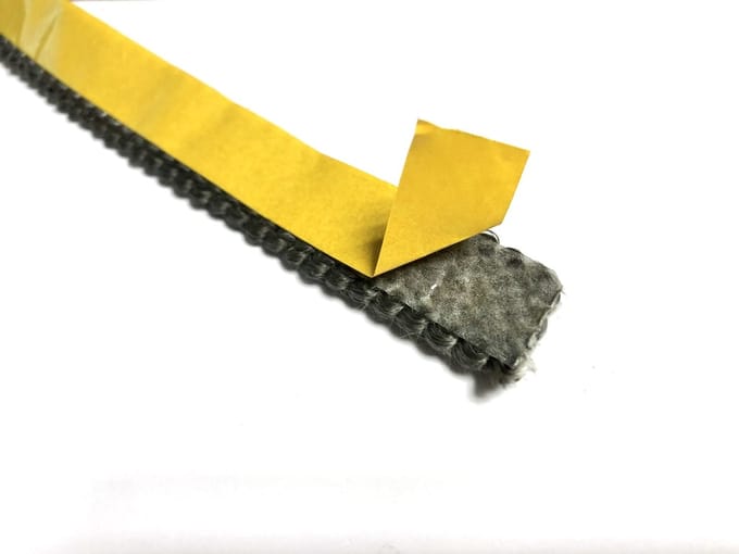 550 °C | 5 mm x 2 mm x 25 m | Zelfklevend plat kachelkoord