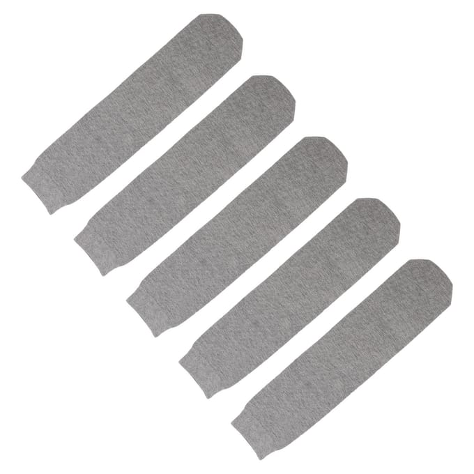 5 Stuks Stump Shrinker Ademend Verdikken Katoen Elastisch Zweetabsorptie Amputatie Shrinker voor L gray