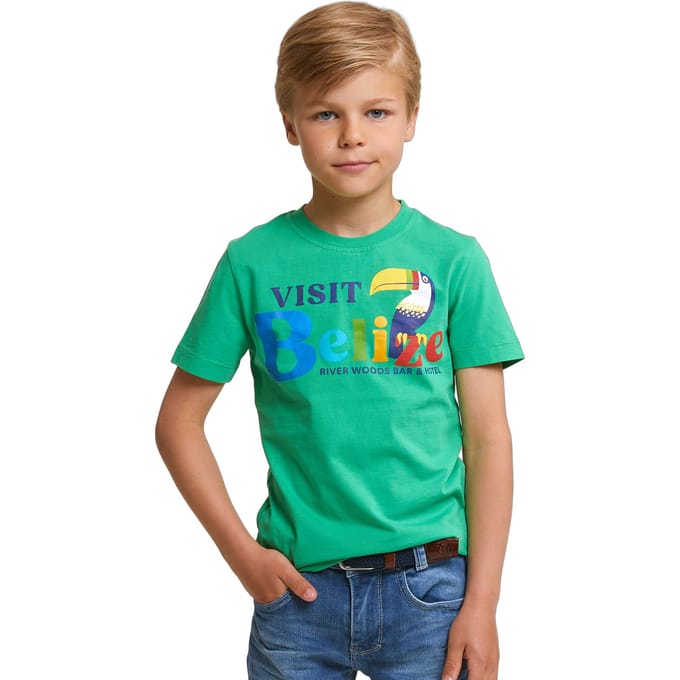 River Woods Normal Fit Basic T-shirt Short Sleeves Apple Taglia: 14 | T-shirt Outlet | kids