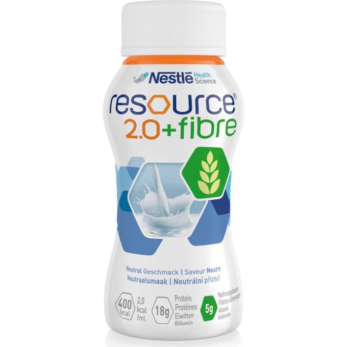 Resource 2.0 + Fibre Neutraal 4x200 Drinkbare oplossing