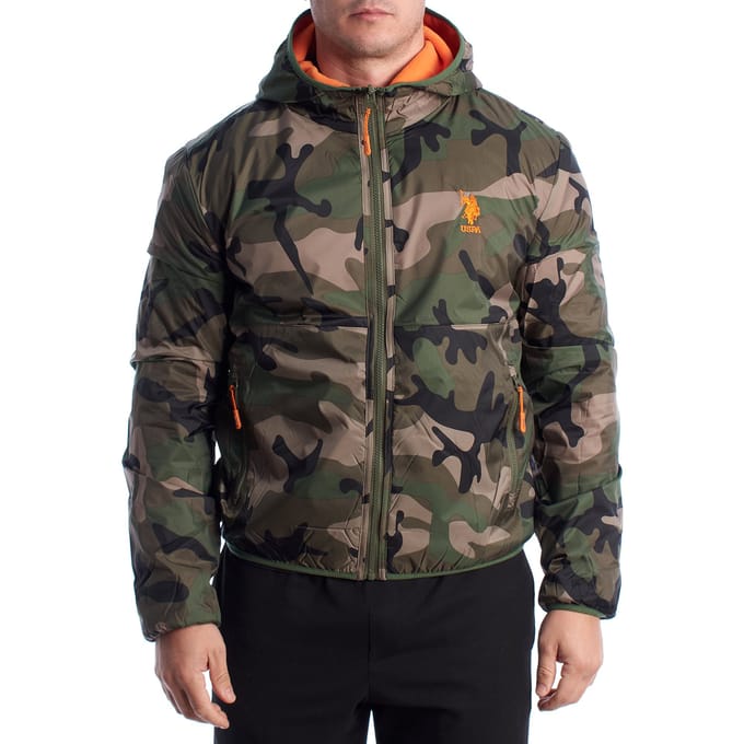 Heren Omkeerbare Fleece en Winddichte Jas US40126001