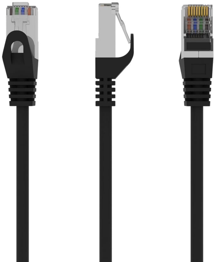 CablExpert PP6-2M/BK - Netwerkkabel, FTP Cat6, zwart