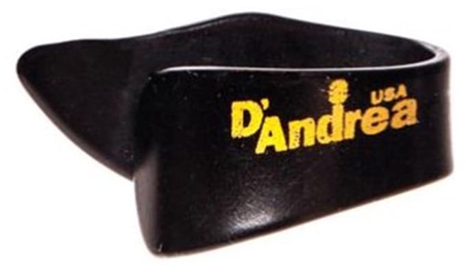 D'Andrea - Medium - Duimplectrum - Zwart - 12-pack