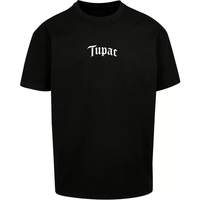 Mister Tee Tupac - 2Pacalypse Now Oversize Heren Tshirt - XXL - Zwart