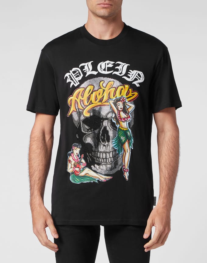 T-Shirt Ronde Hals Hawaii