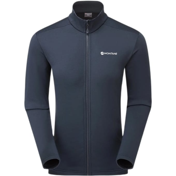 Montane Protium Fleece Met Volledige Rits Blauw L Man